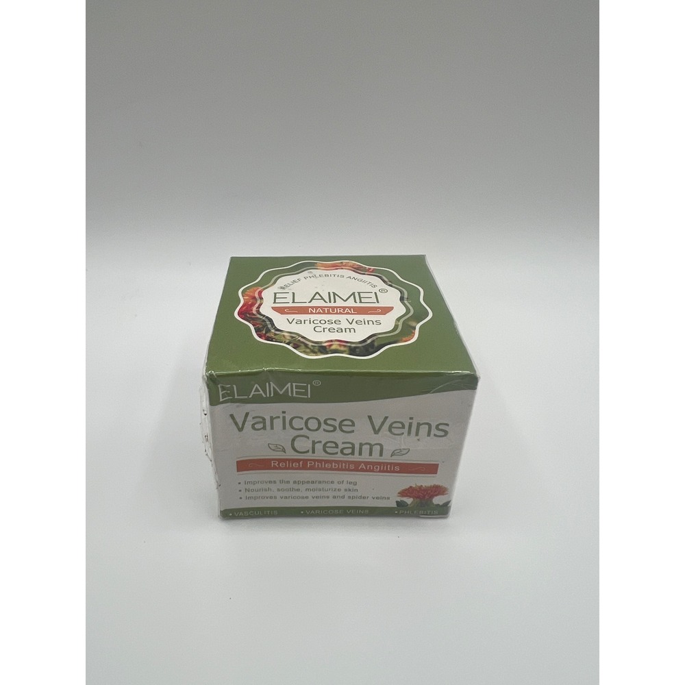 ELAIMEI Natural Varicose Veins Cream 50g Spider Vein Relief Leg Treatment New